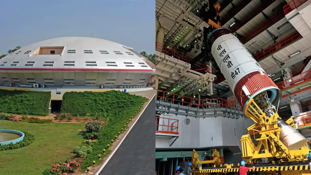 History of Satish Dhawan Space Centre in Hindi.