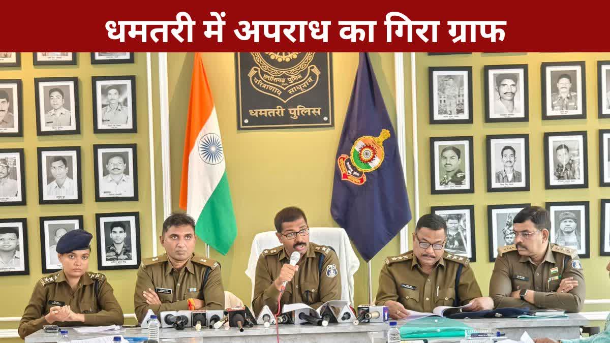 crime reduction in Dhamtari