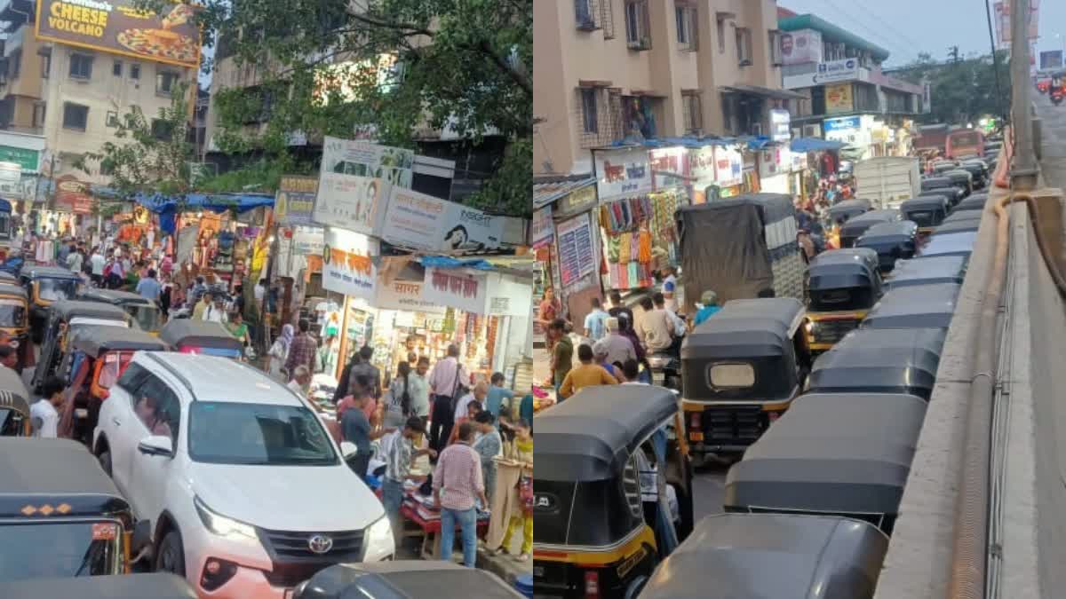 Unauthorized vehicle parking On Road