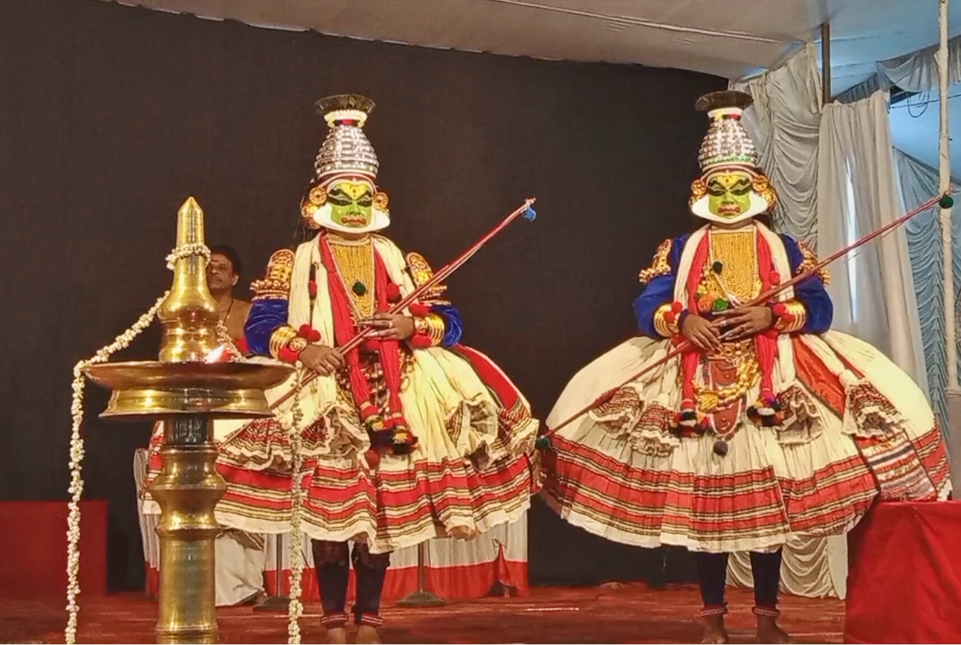 18TH KATHAKALI FESTIVAL ON PAMPA  ലവണാസുരവധം കഥകളി  18ാമത് കഥകളിമേള  KATHAKALI MELA AT AYROOR