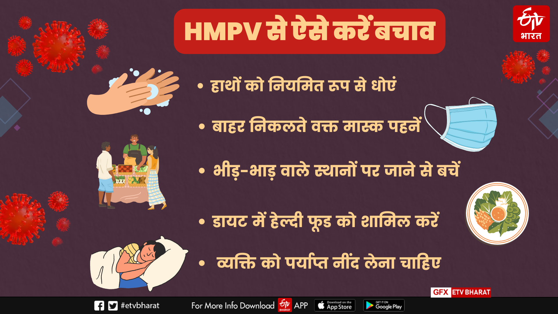 HMPV से बचने के लिए बरते सावधानी