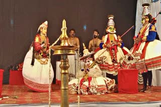 KATHAKALI FESTIVAL ON PAMPA  ലവണാസുരവധം കഥകളി  കഥകളിമേള പമ്പ  KATHAKALI MELA AT AYROOR