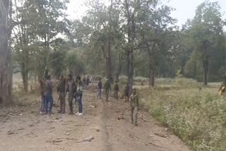 Site of the Naxal IED attack in Bijapur, Chhattisgarh