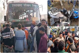 People died in a road accident in Roorkee