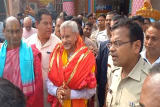 External affairs minister S jayshankar visits Puri Shri Mandir