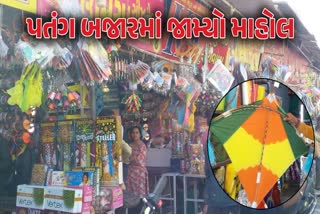 અમદાવાદનું પતંગ બજાર