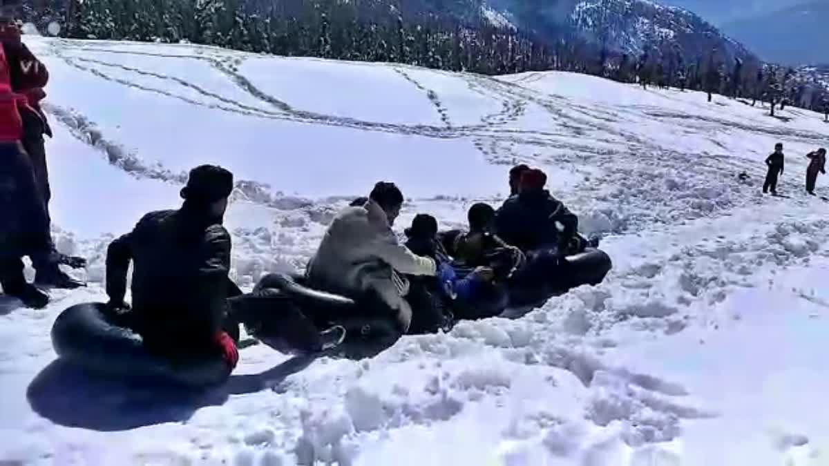 Tube Riding in Seraj Valley