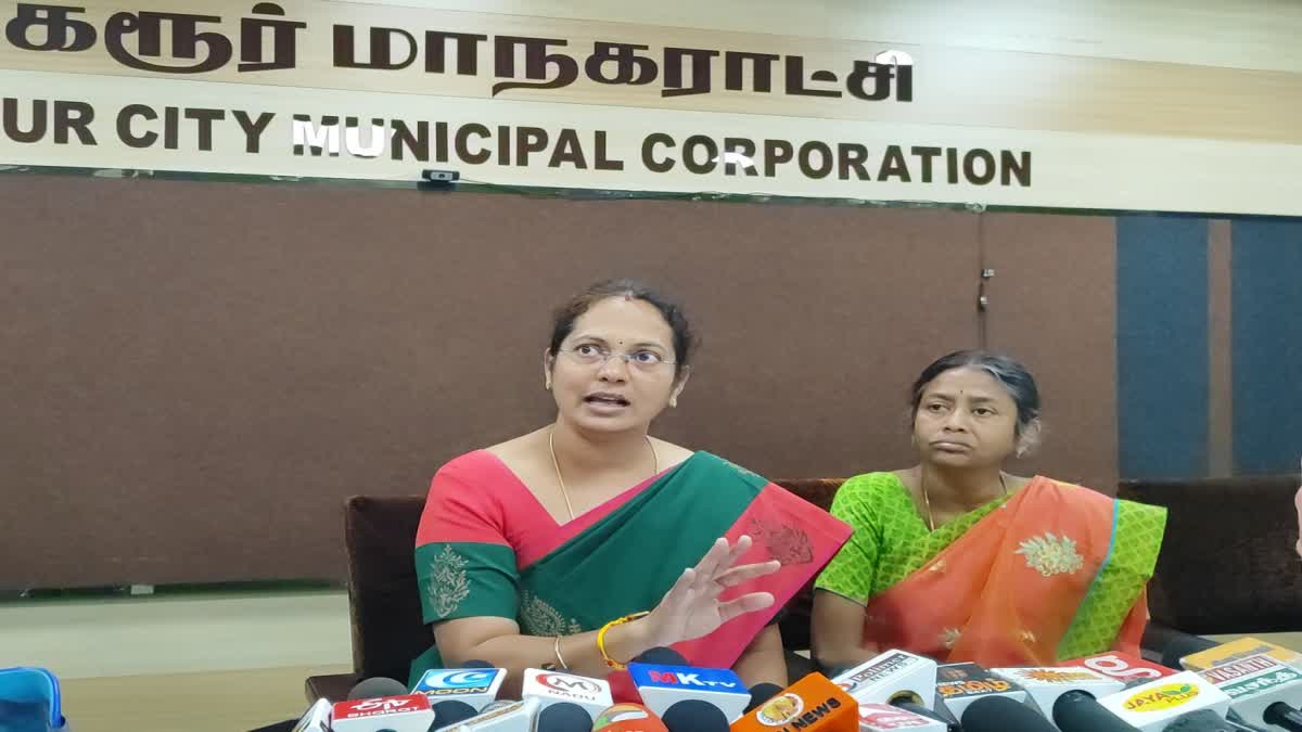 Karur Corporation Commissioner appeals to revenue department employees to collect outstanding tax
