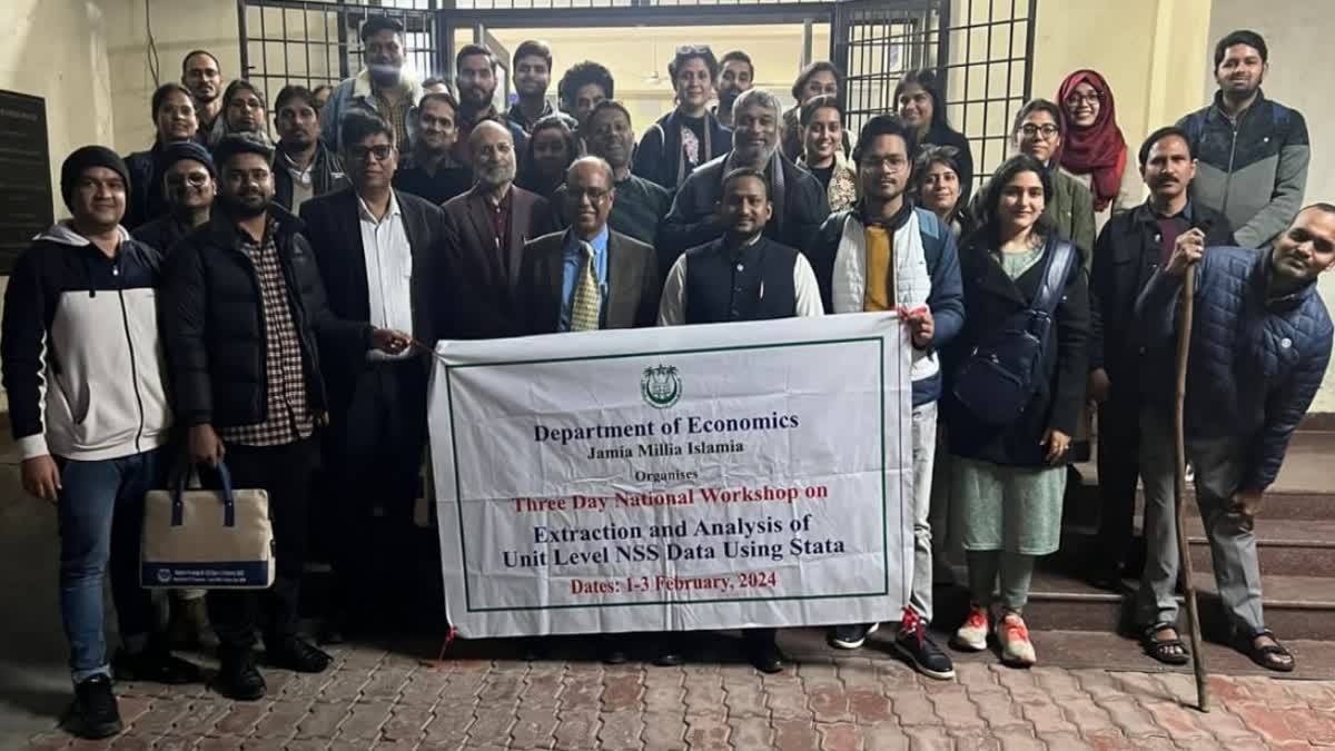 Conclusion of National Workshop at Jamia Millia Islamia