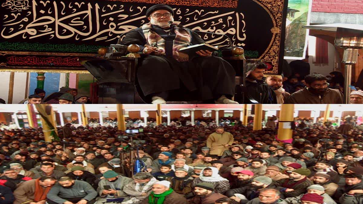 یوم شہادت امام موسیٰ کاظم ؑ،مرکزی امام باڑہ بڈگام میں پروقار مجلس کا اہتمام