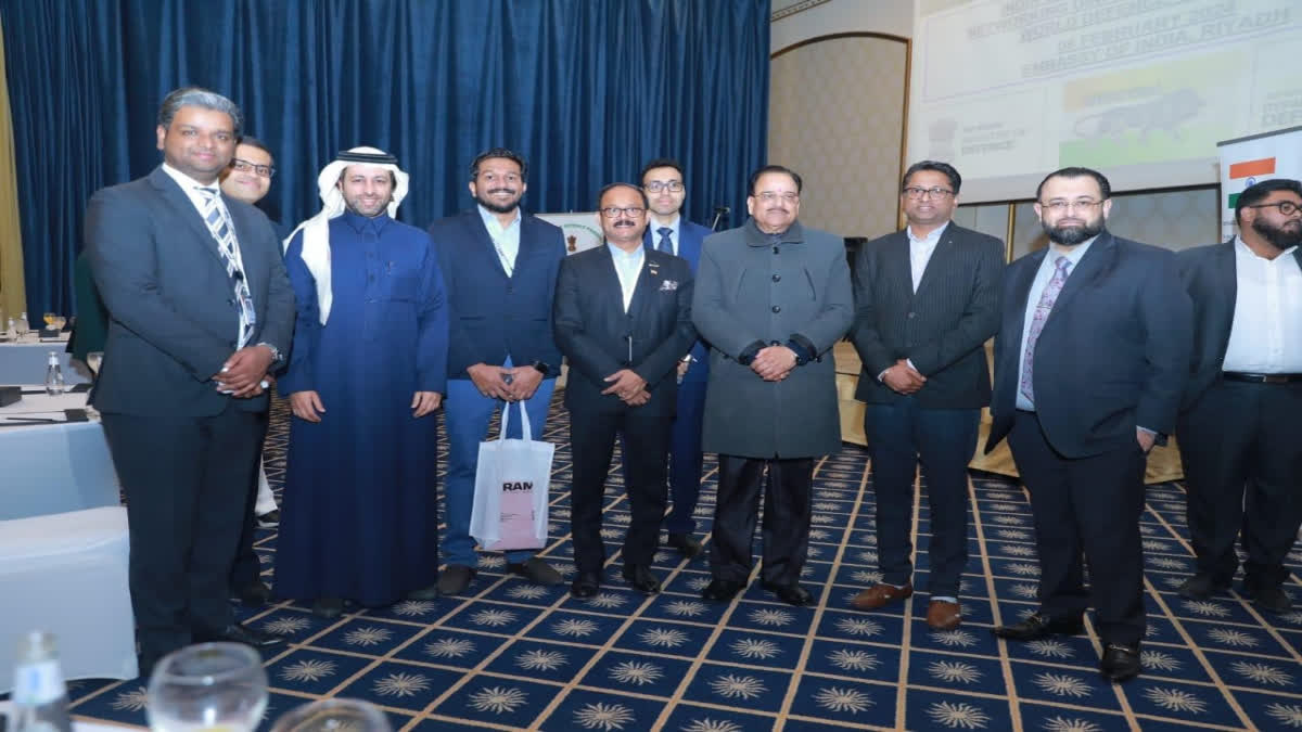 MoS Defence Ajay Bhatt Holds Meeting with Saudi Counterpart