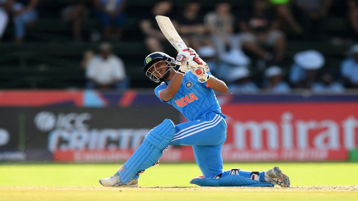 Sachin Dhas' father revealed that his police officer mother didn't want Sachin to take cricket as a profession and her strictness that has made him disciplined helped him to evolve as cricketer. The 19-year-old's heroics performance powered India to reach fifth successive final of the ICC U-19 World Cup semi-final.