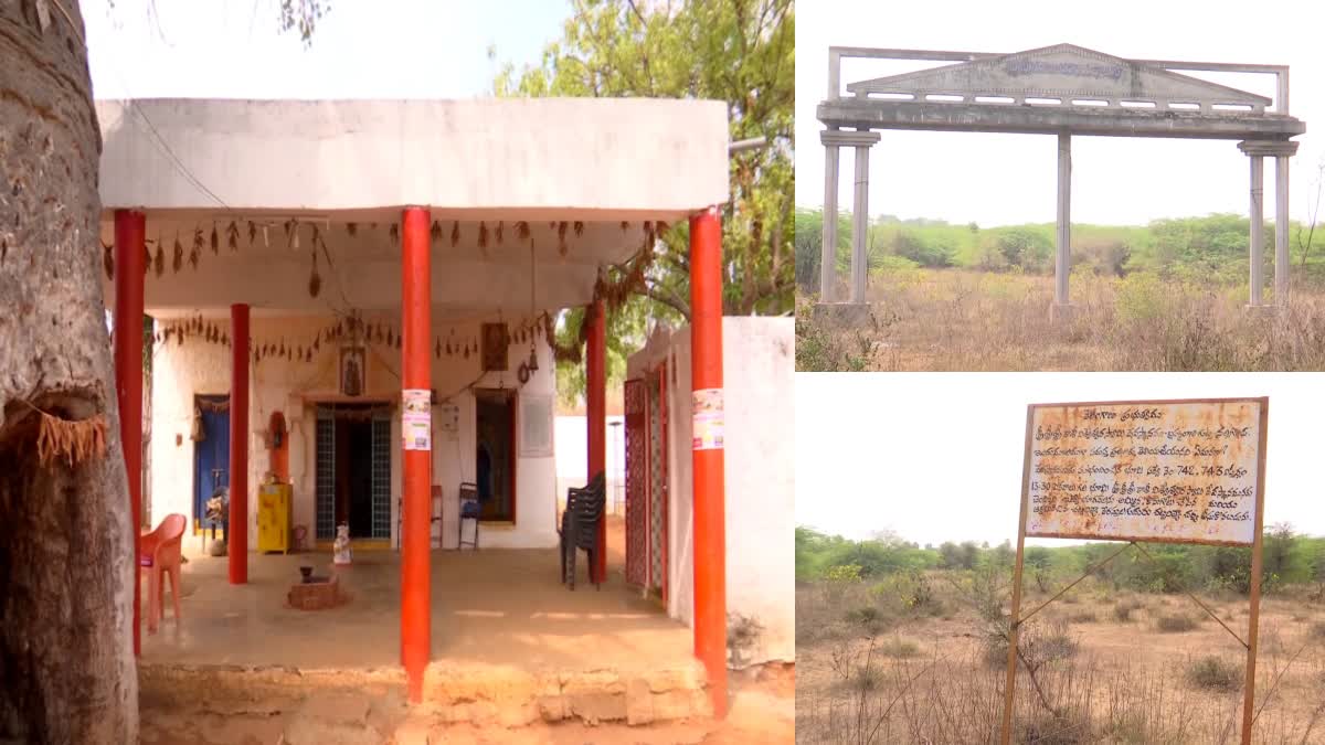 Temple Lands Kabja in Nalgonda