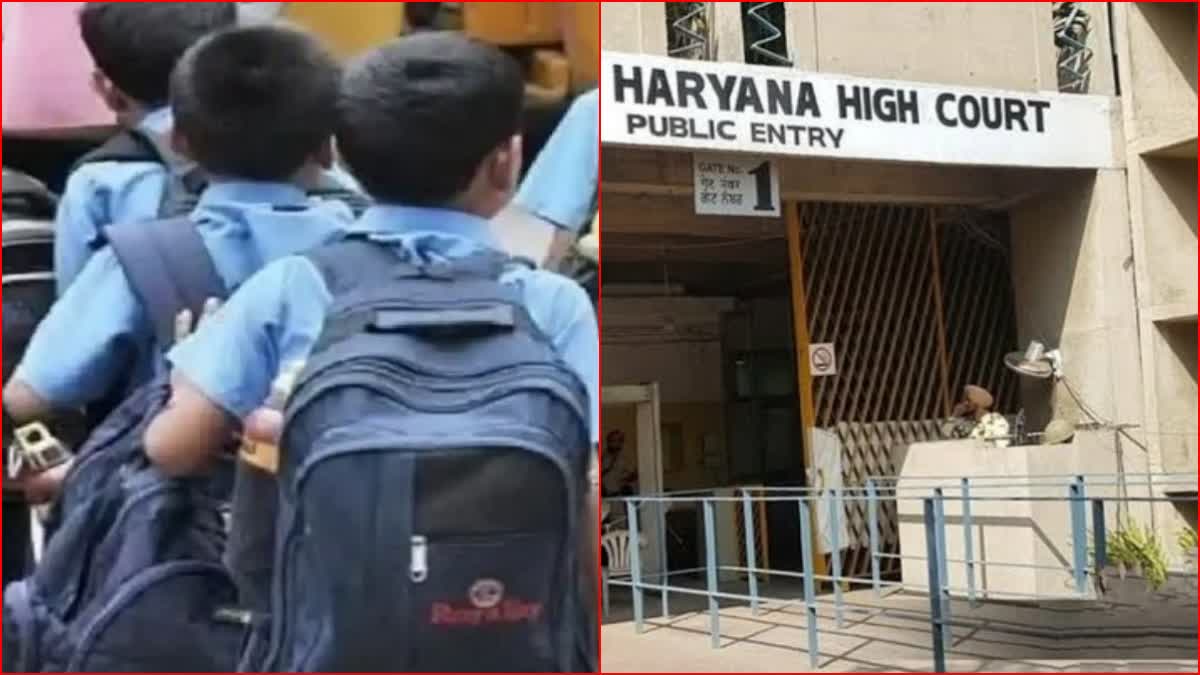 non_recognized_school_high_court_strict_panchkula_haryana