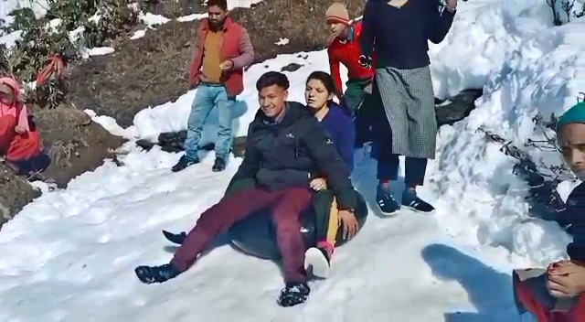 Tube Riding in Seraj Valley