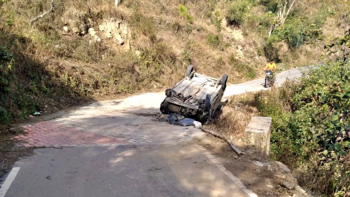 Leopard Attack on Car in Bilaspur