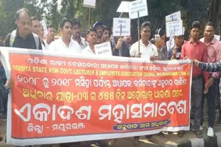 Teacher Association Protest