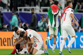 Jordan outplayed formidable South Korea by 2-0 to storm into AFC Asian Cup final courtesy of Yazan Al Naimat and Mousa Tamari's goals in the second half at Ahmad Bin Ali Stadium on Tuesday.