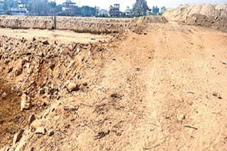 Land Grabbers Occupying Lakkakunta Kasaram Pond