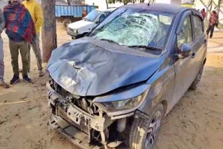 three people died one injured in Mahendragarh Accident