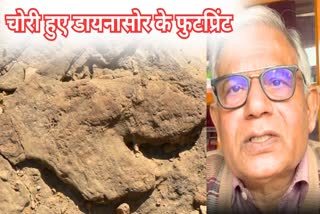 Dinosaur Footprint Stolen From Jaisalmer