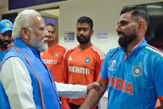 Mohammed Shami  Narendra Modi  Cricket World Cup 2023  മുഹമ്മദ് ഷമി  നരേന്ദ്ര മോദി