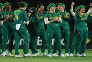 South African women’s cricket team inked history in a rain affected game against Australia on Wednesday registering their maiden win over opponents.