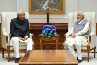 Left Nistish Kumar, Right PM Modi