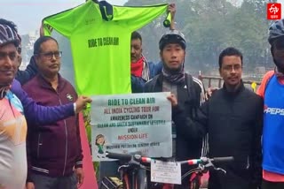 mizo Youth ready to visit India by bicycle to raise environmental awareness