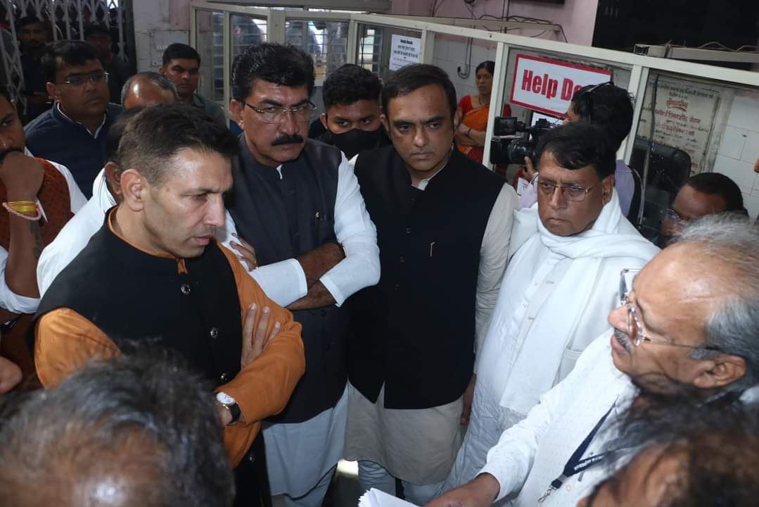 congress leaders meet injured