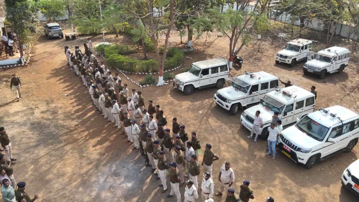 BURHANPUR POLICE FLAG MARCH