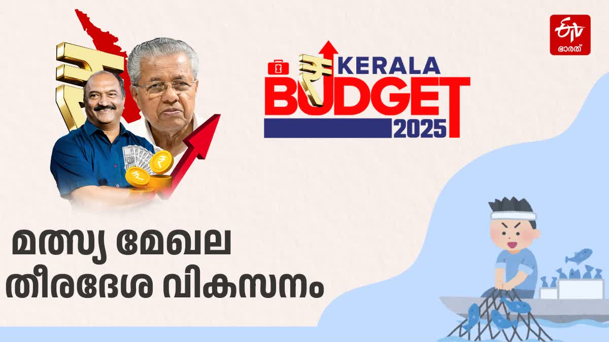 FISHERIES SECTOR COASTAL DEVELOPMENT  KERALA BUDGET 2025  സംസ്ഥാന ബജറ്റ്  KN BALAGOPAL BUDGET ANNOUNCEMENT