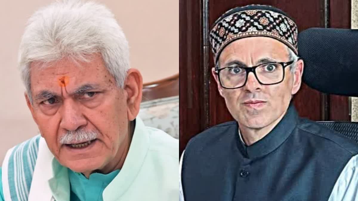 Manoj Sinha and Omar Abdullah