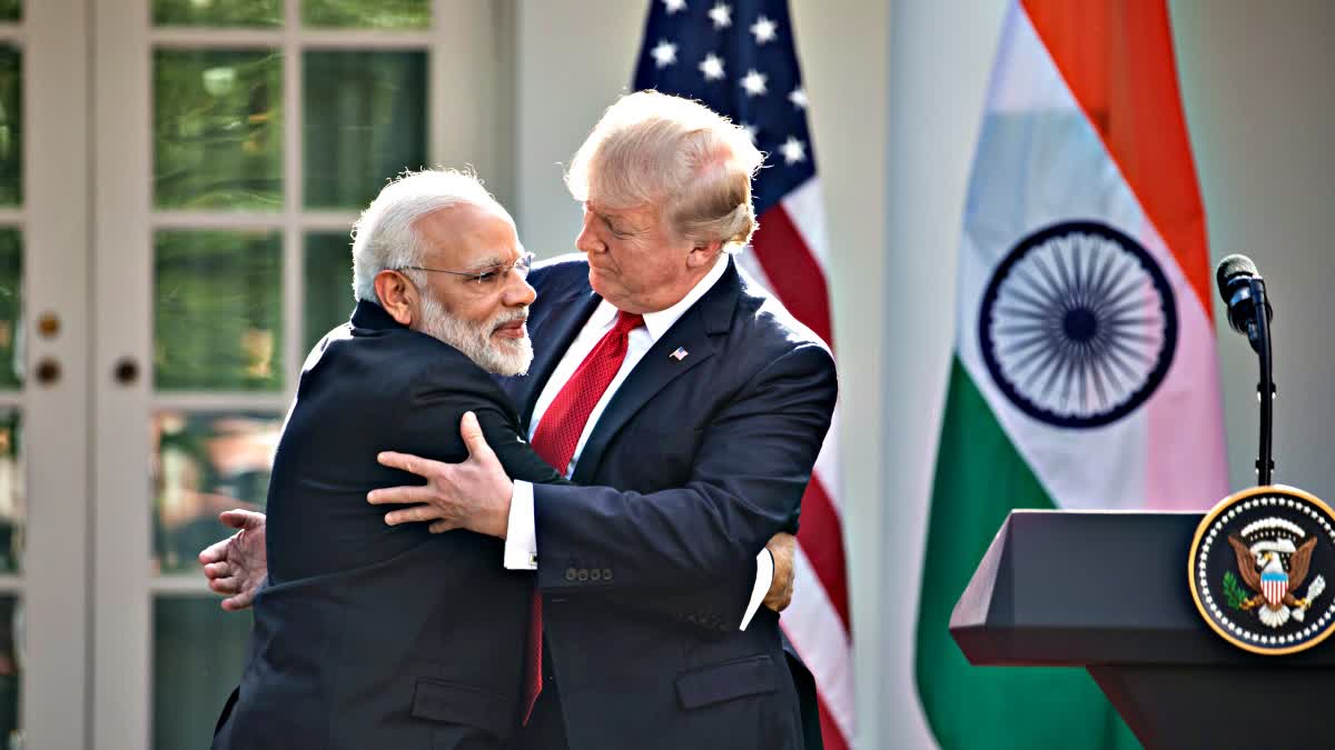 PM Modi with President Trump