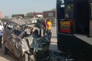 fierce-road-accident-in-dudu-jaipur-roadways-bus-and-car-collide-several-people-died-and-injured