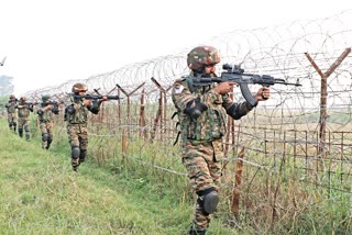 Encounter with army on LOC