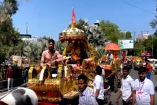 Hinglaj Mata Holy flame in Udaipur