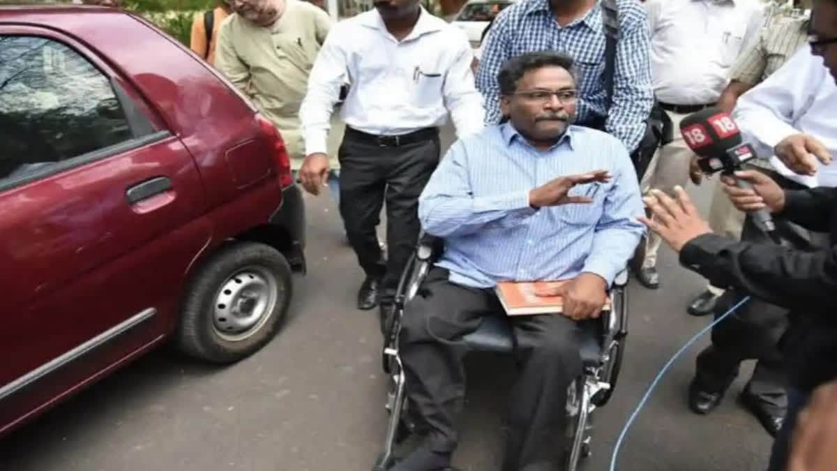 Maoist Links Case: Ex-DU Professor GN Saibaba Walks Out Of Jail