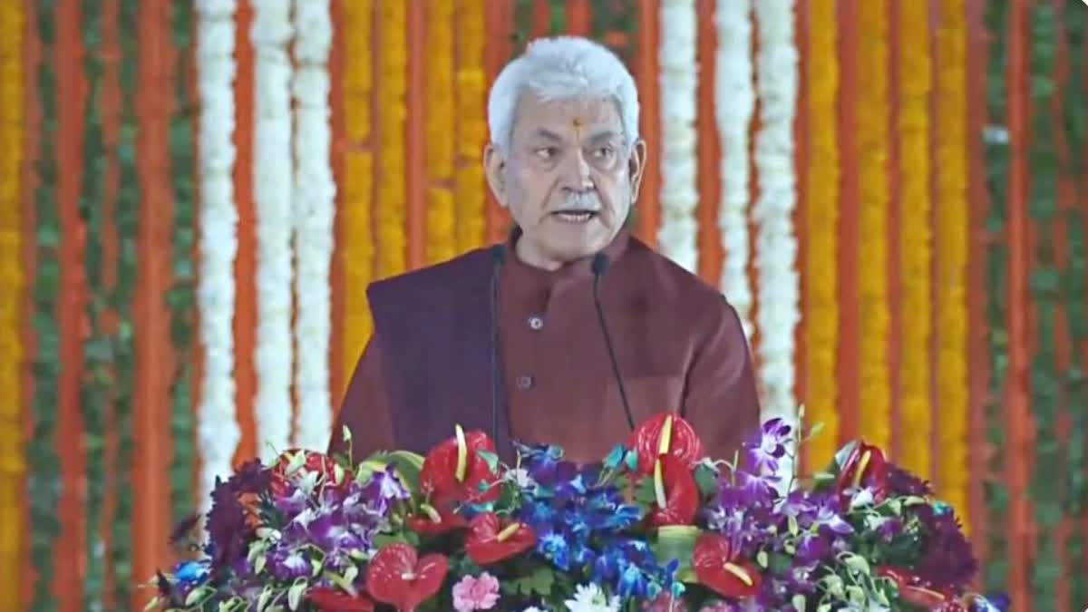 Lieutenant Governor Manoj Sinha