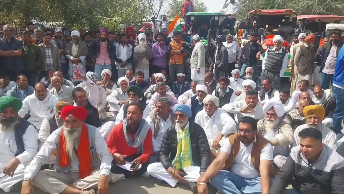 Farmers Protest In Sirsa