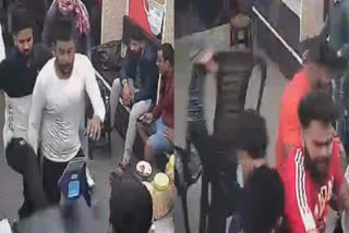Vandalism in a tea shop in Cyber City Gurugram for just 9 rupees