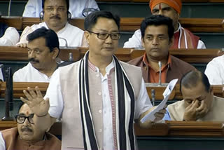 Union Minister Kiren Rijiju blamed the Manipur High Court ruling that suggested the Meiteis be granted Scheduled Tribe (ST) status for the ongoing ethnic conflicts between the Meitei and Kuki populations in the northeastern state. In the restive state, the violence has taken at least 219 lives.