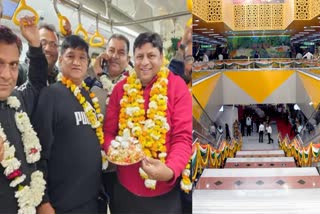 First day journey in metro became memorable