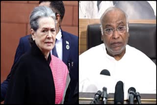 Sonia and Mallikarjun Kharge