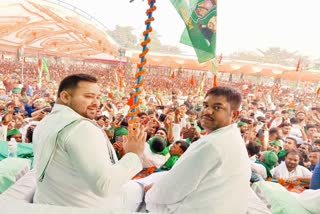 Tejashwi Yadav and Mukesh Sahani