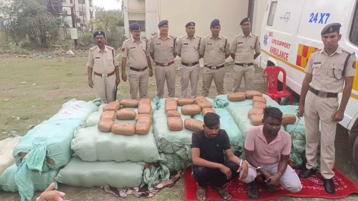 Ganja smuggling in Balodabazar