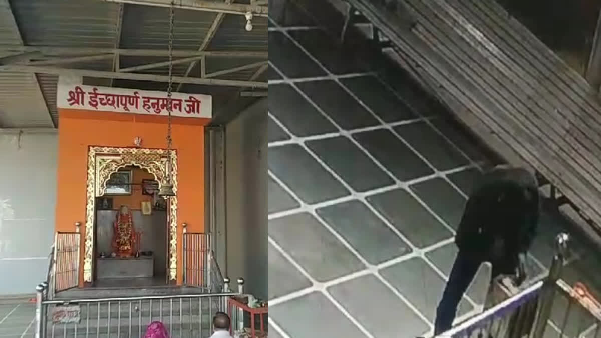 Theft in Hanuman Temple of Jaipur