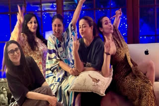 Kareena Kapoor, Karisma Kapoor, Malaika Arora, and Amrita Arora