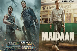 Akshay Kumar's film Bade Miyan Chote Miyan and Ajay Devgn starrer Maidaan will be battling head-to-head at the box office this Eid. With the bookings only begun, it will be intriguing to see how the films perform at the box office.