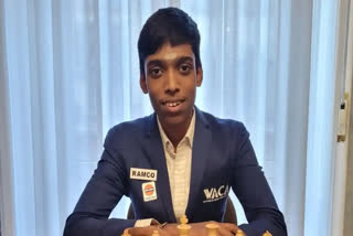 R Praggnanandhaa  beat Ian Nepomniachtchi in Chess Candidates.